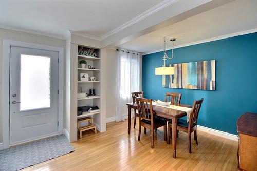 Dining room - 21 Rue Boutin, Amos, QC - Indoor Photo Showing Dining Room