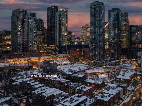 Aerial photo - 737  - 739 Rue De Versailles, Montréal (Ville-Marie), QC - Outdoor
