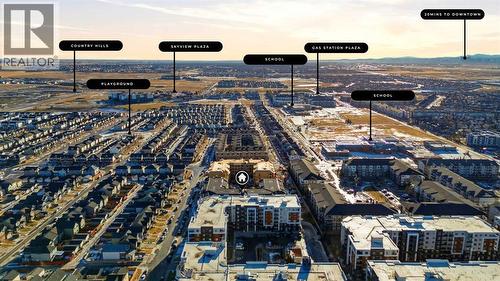 2221, 15 Skyview Point Crescent Ne, Calgary, AB - Outdoor With View