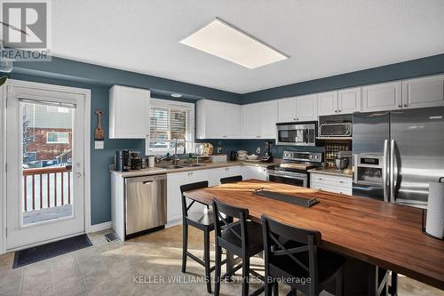 232 - 3320 Meadowgate Boulevard, London South (South U), ON - Indoor Photo Showing Kitchen With Double Sink