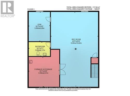 Basement floor plan - 232 - 3320 Meadowgate Boulevard, London South (South U), ON - Other