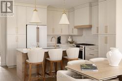 Centre Island, Fully Integrated Range Hood - 