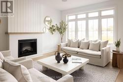 Modern Oversized Windows with Transoms - 