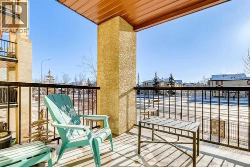 1215, 8810 Royal Birch Boulevard, Calgary, AB - Outdoor With Deck Patio Veranda With Exterior