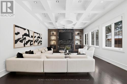 29 Junewood Crescent, Toronto, ON - Indoor Photo Showing Other Room With Fireplace