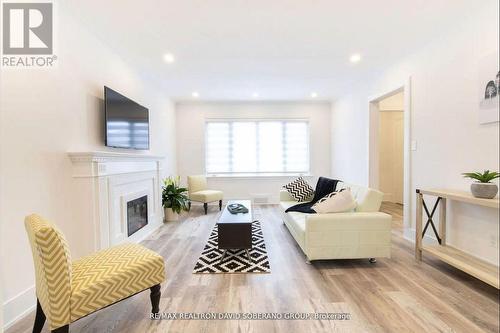 55 Raeburn Avenue, Toronto, ON - Indoor Photo Showing Living Room With Fireplace