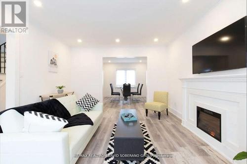 55 Raeburn Avenue, Toronto, ON - Indoor Photo Showing Living Room With Fireplace