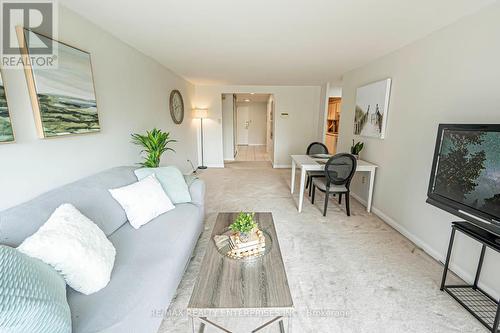 408 - 1400 Dixie Road, Mississauga, ON - Indoor Photo Showing Living Room