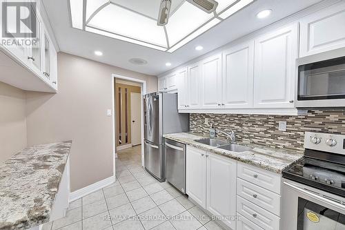 1907 - 3303 Don Mills Road, Toronto, ON - Indoor Photo Showing Kitchen With Double Sink With Upgraded Kitchen