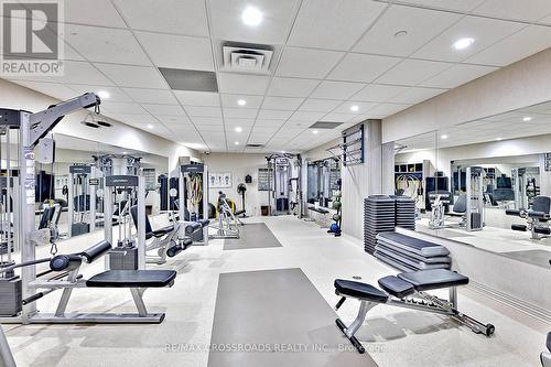 1907 - 3303 Don Mills Road, Toronto, ON - Indoor Photo Showing Gym Room