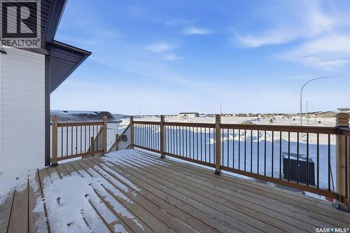 400 Eldorado Street, Warman, SK - Outdoor With Deck Patio Veranda With Exterior