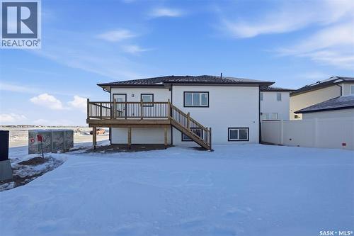 400 Eldorado Street, Warman, SK - Outdoor With Deck Patio Veranda