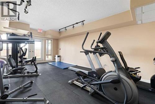 223, 4102 69 Avenue, Lloydminster, AB - Indoor Photo Showing Gym Room