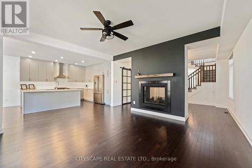 617 Kenabeek Terrace, Ottawa, ON - Indoor Photo Showing Other Room With Fireplace
