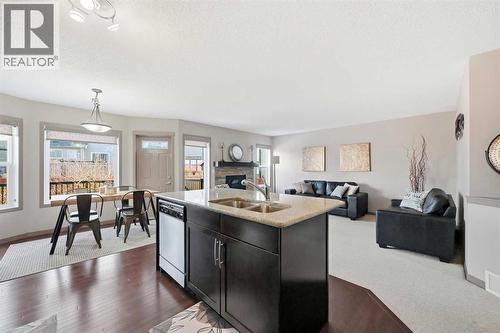 28 Skyview Shores Terrace Ne, Calgary, AB - Indoor Photo Showing Kitchen With Double Sink