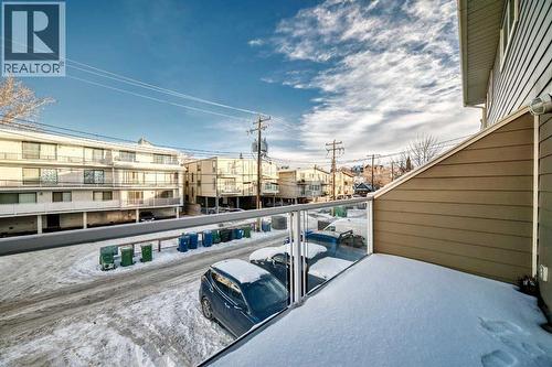 1, 642 Mcdougall Road Ne, Calgary, AB - Outdoor With Balcony