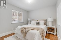 Well-sized secondary bedroom with closet. - 