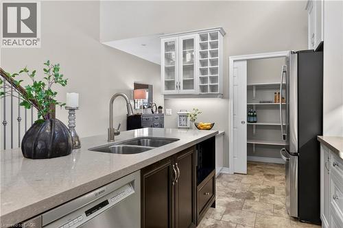 27 Black Walnut Crescent, Ancaster, ON - Indoor Photo Showing Kitchen With Double Sink