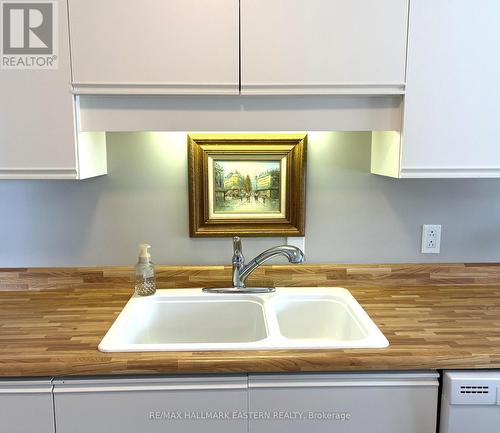 304C - 1099 Clonsilla Avenue Sw, Peterborough (Otonabee Ward 1), ON - Indoor Photo Showing Kitchen With Double Sink