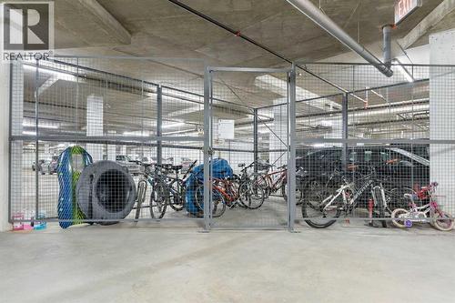 212, 3111 34 Avenue Nw, Calgary, AB - Indoor Photo Showing Garage