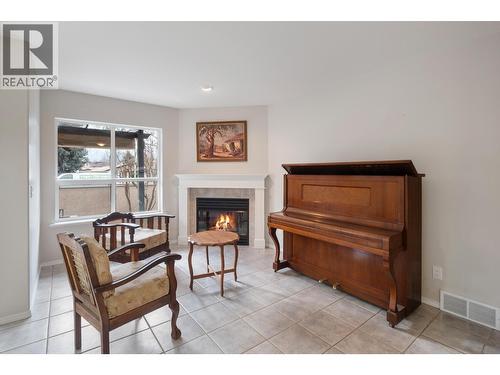 3788 Bird Place Unit# 146, Kelowna, BC - Indoor With Fireplace