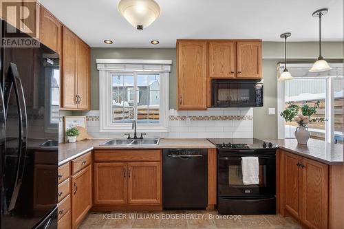 31 - 3049 Glencrest Road, Burlington, ON - Indoor Photo Showing Kitchen With Double Sink