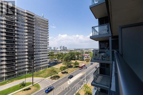 707 - 30 Meadowglen Place, Toronto (Woburn), ON - Outdoor With Balcony