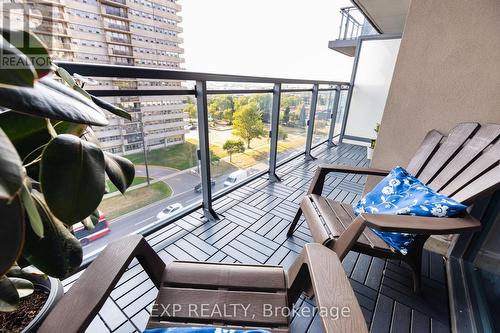 707 - 30 Meadowglen Place, Toronto (Woburn), ON - Outdoor With Balcony
