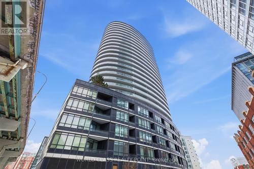 516 - 38 Dan Leckie Way, Toronto, ON - Outdoor With Balcony With Facade