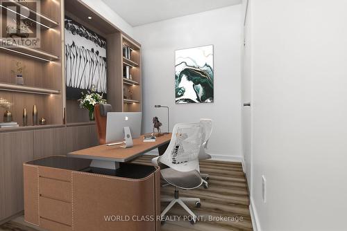 516 - 38 Dan Leckie Way, Toronto, ON - Indoor Photo Showing Office