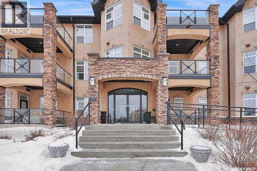 301 2160 Heseltine Road, Regina, SK - Outdoor With Balcony With Facade