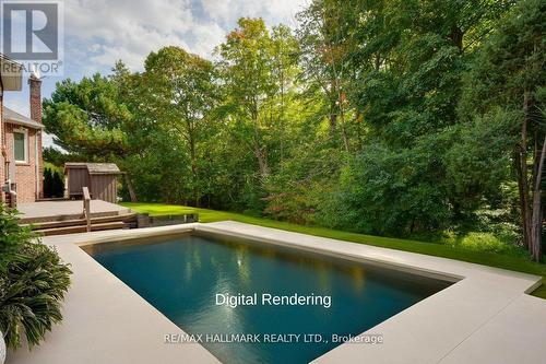 71 Willow Farm Lane, Aurora, ON - Outdoor With In Ground Pool