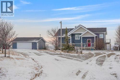 95048 River Ridge Road, Rural Lethbridge County, AB - Outdoor With Facade