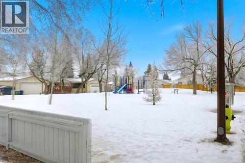 Front yard view of park - 2404 51 Street Ne, Calgary, AB - Outdoor