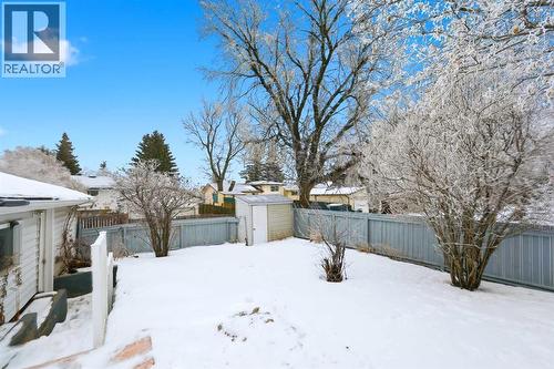 Backyard - 2404 51 Street Ne, Calgary, AB - Outdoor With Backyard