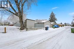 Rear alley garage view - 