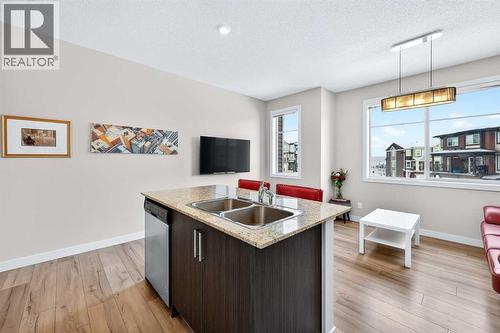 403 Sage Hill Grove Nw, Calgary, AB - Indoor Photo Showing Kitchen With Double Sink