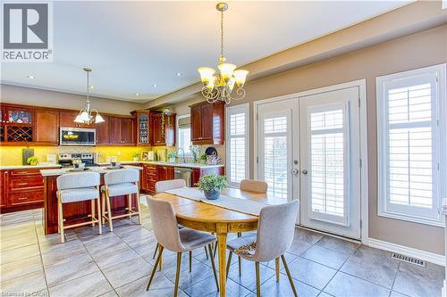 52 Biggs Avenue, Ancaster, ON - Indoor Photo Showing Dining Room