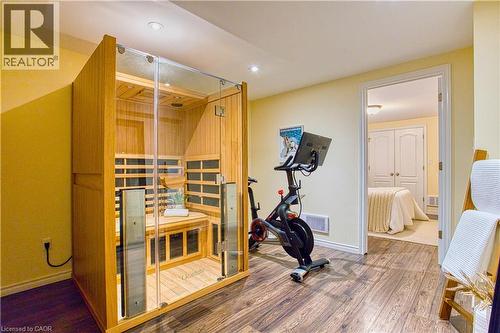 52 Biggs Avenue, Ancaster, ON - Indoor Photo Showing Gym Room