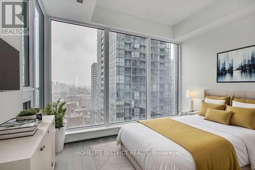 3202 - 55 Mercer Street, Toronto, ON - Indoor Photo Showing Bedroom