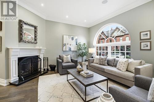 46 Bernard Avenue, Toronto (Annex), ON - Indoor Photo Showing Living Room With Fireplace