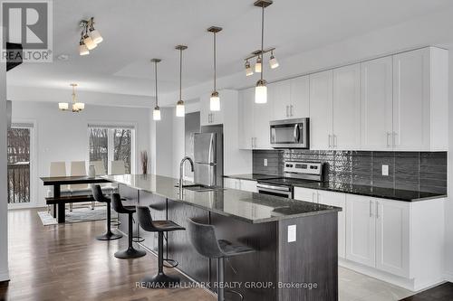 26 Barn Swallow Private, Ottawa, ON - Indoor Photo Showing Kitchen With Stainless Steel Kitchen With Upgraded Kitchen
