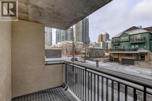 207, 111 14 Avenue Se, Calgary, AB - Outdoor With Balcony