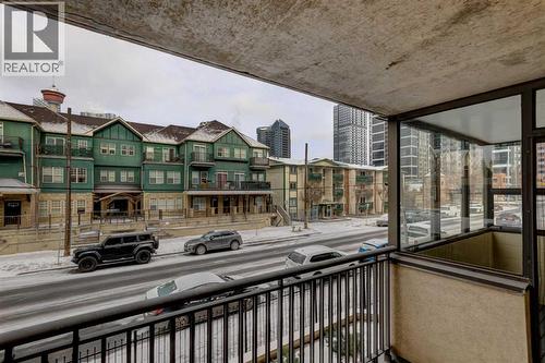 207, 111 14 Avenue Se, Calgary, AB - Outdoor With Balcony