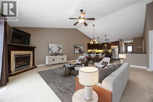 240 Bentley Avenue, Sarnia, ON - Indoor Photo Showing Living Room With Fireplace
