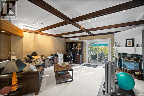 2058 Brant Street Unit# 3, Burlington, ON - Indoor With Fireplace