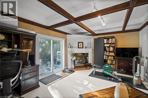 2058 Brant Street Unit# 3, Burlington, ON - Indoor With Fireplace