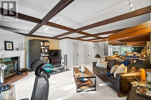 2058 Brant Street Unit# 3, Burlington, ON - Indoor With Fireplace