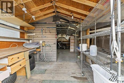 Huge workshed and storage area. - 2245 Bennett Road, Kelowna, BC - Indoor
