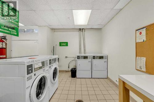 302, 3316 Rideau Place Sw, Calgary, AB - Indoor Photo Showing Laundry Room